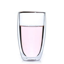 Load image into Gallery viewer, Coffee Mug Double Layers Wall Glass Insulated Milk Coffee  Mug Cup With Handle For Hot Cold Beverage Heat Insulation Office

