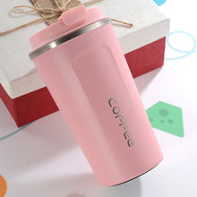 Load image into Gallery viewer, Double Stainless steel Coffee Mug Thickened Big Car Thermos Mug Travel Thermo Cup Thermosmug For Gifts 510/380ML Thermos Flask
